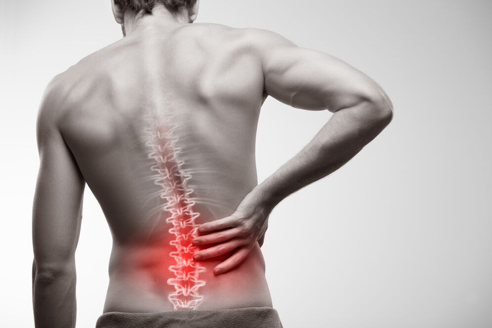 Painful pain in the sacred - a sign of chronic prostatitis